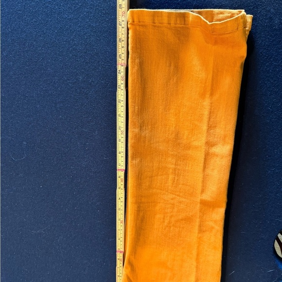 Sage Women's Mustard Button-Front Jumpsuit Sz XS - Picture 5 of 14